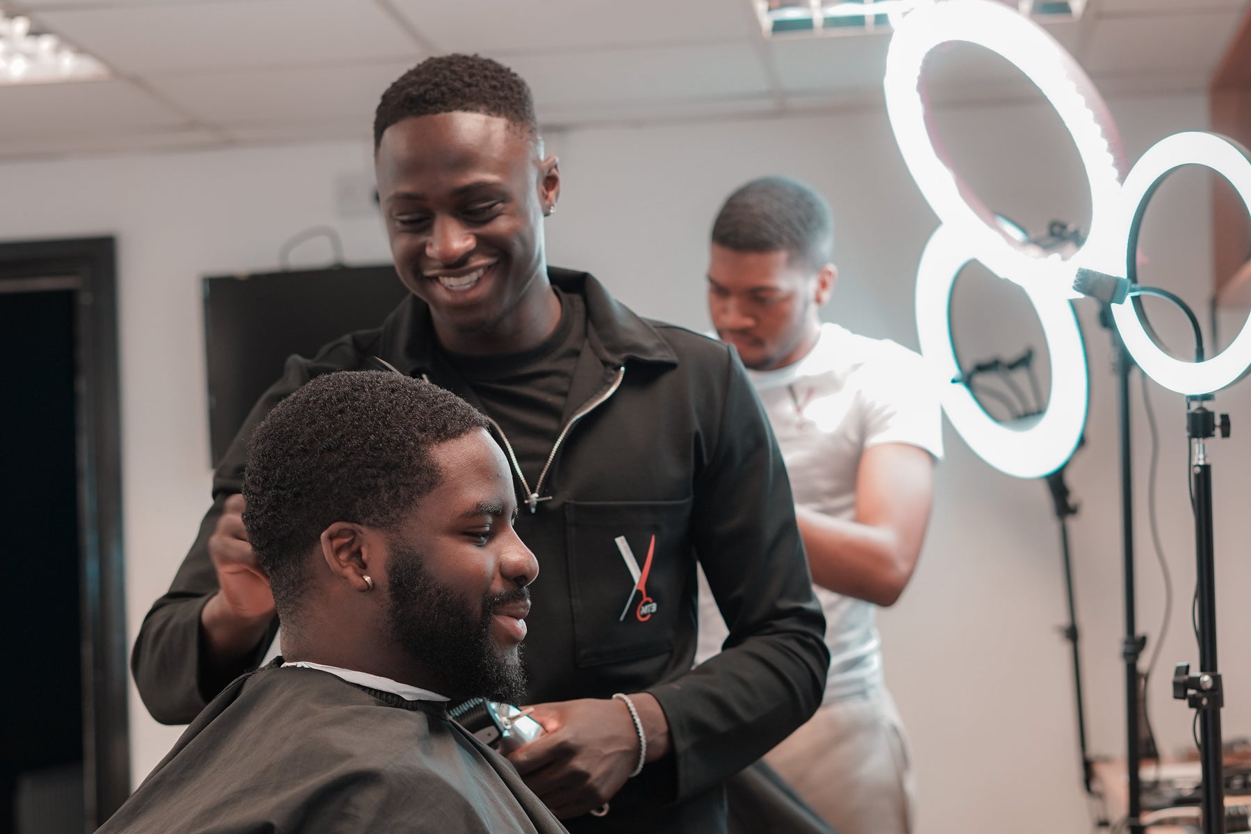 MTB barber at work